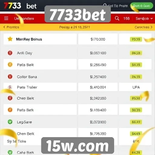 Bônus e promoções oferecidos pela 7733bet