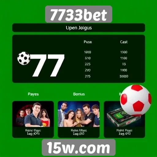 Análise das ofertas de jogos no site 7733bet